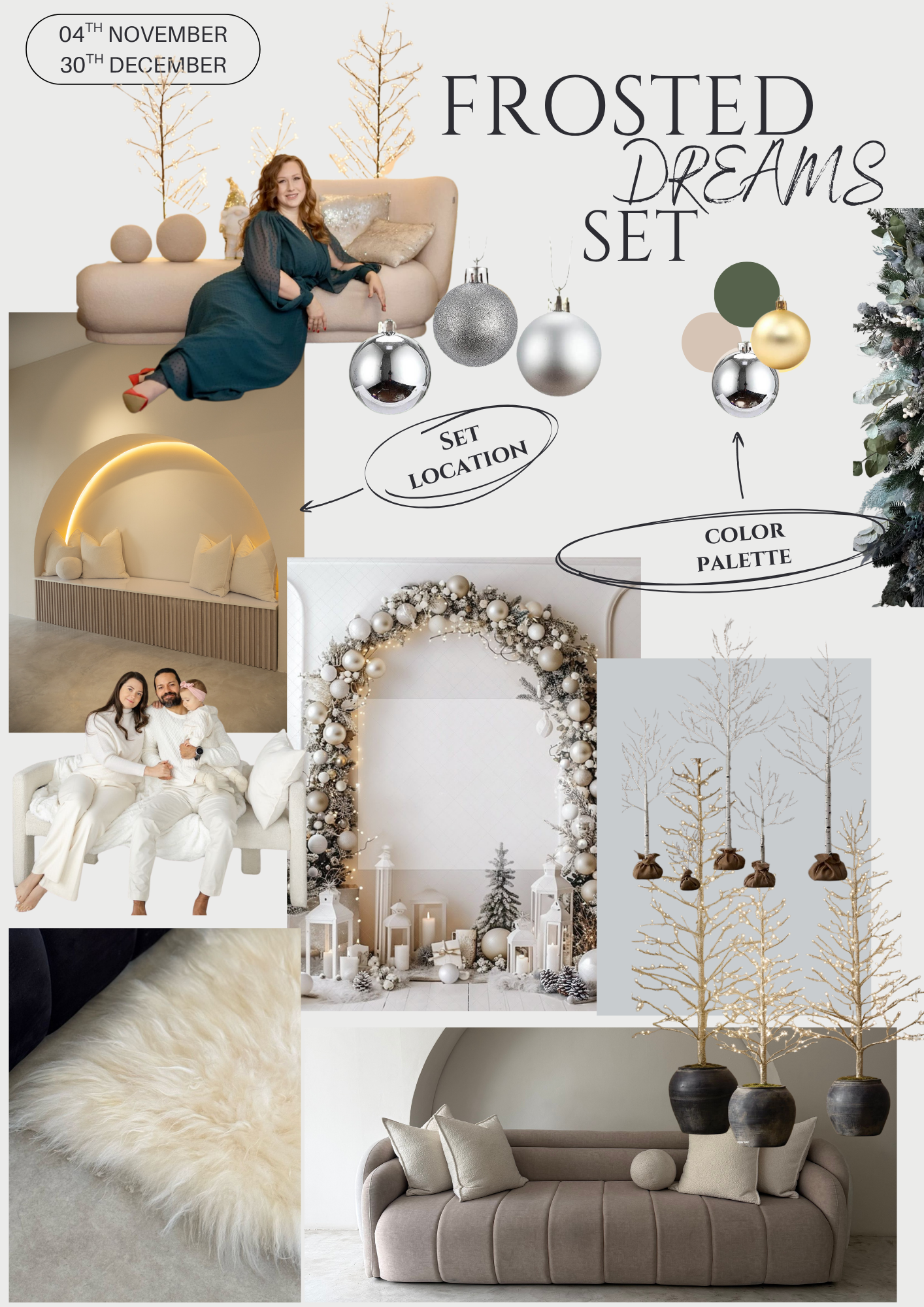 30 minutes - Frosted Dreams Christmas Set