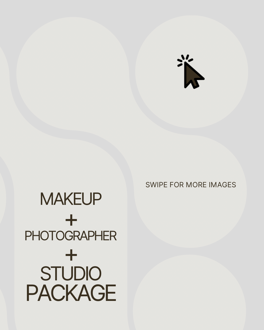 Studio, Makeup and Photographer package